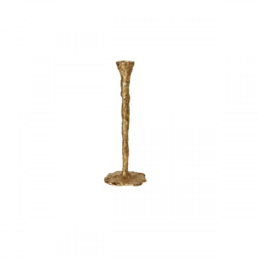 SpeedtsbergLysestageStrukturAnikGuldH30cm-02