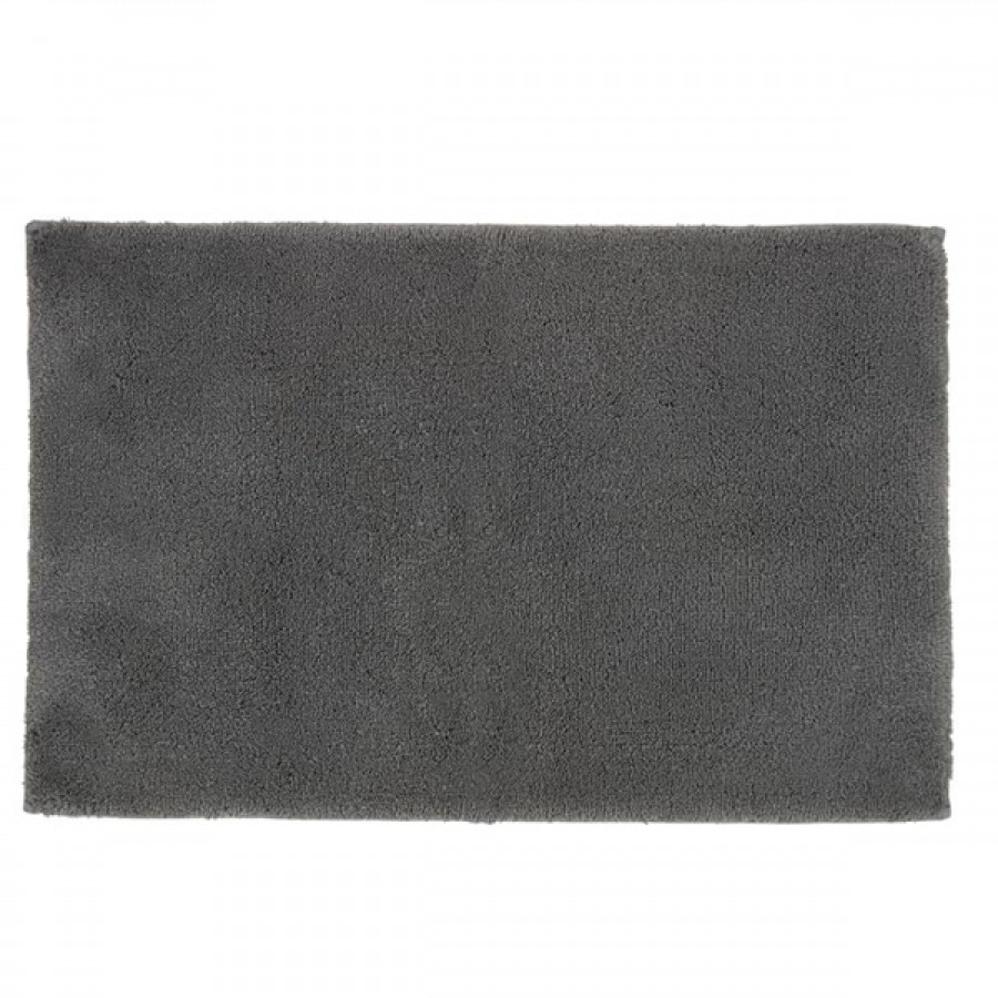 Christy Deep Pile Bademåtte m/antiskrid Ash grey 50x80