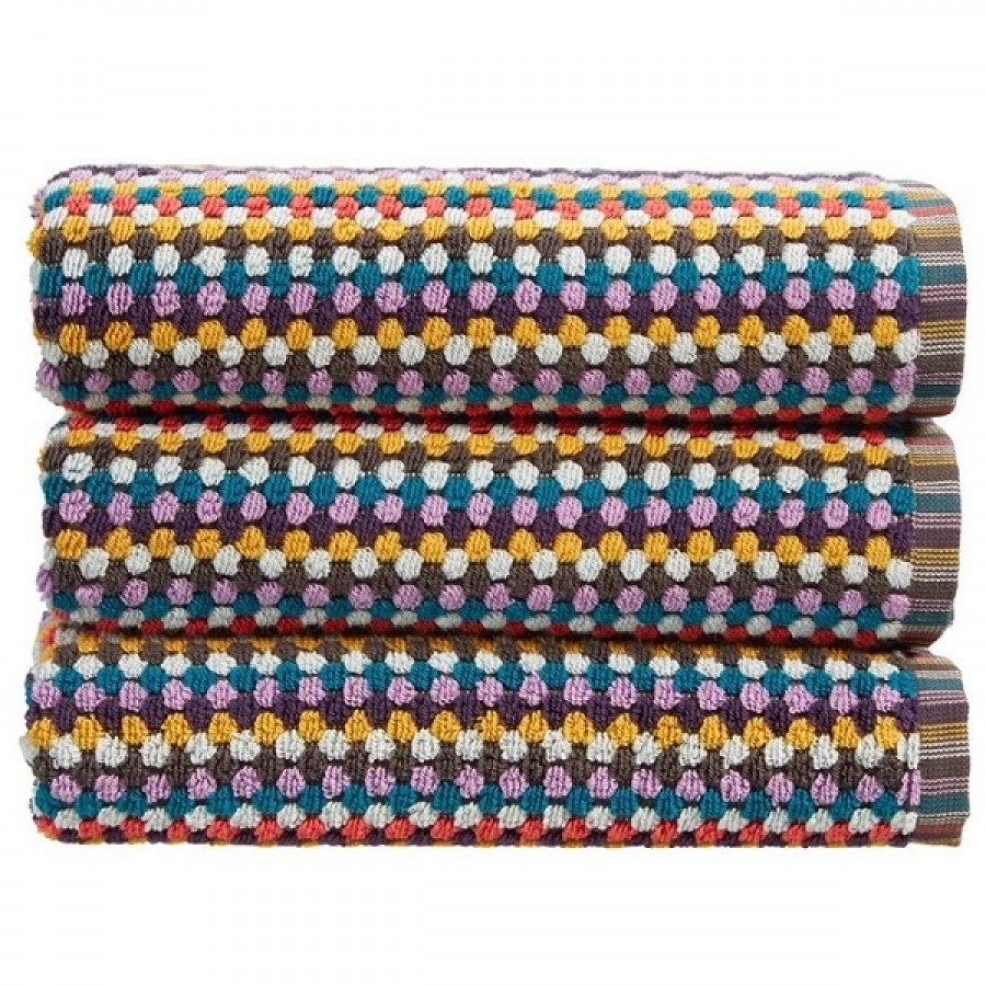 Carnaby Stripe Håndklæde Multi, 50x100