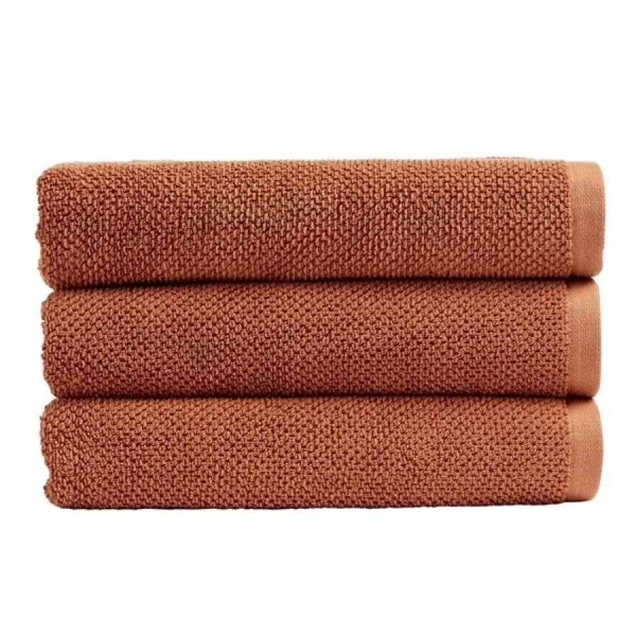 Christy Brixton Håndklæde Terracotta, 70x125