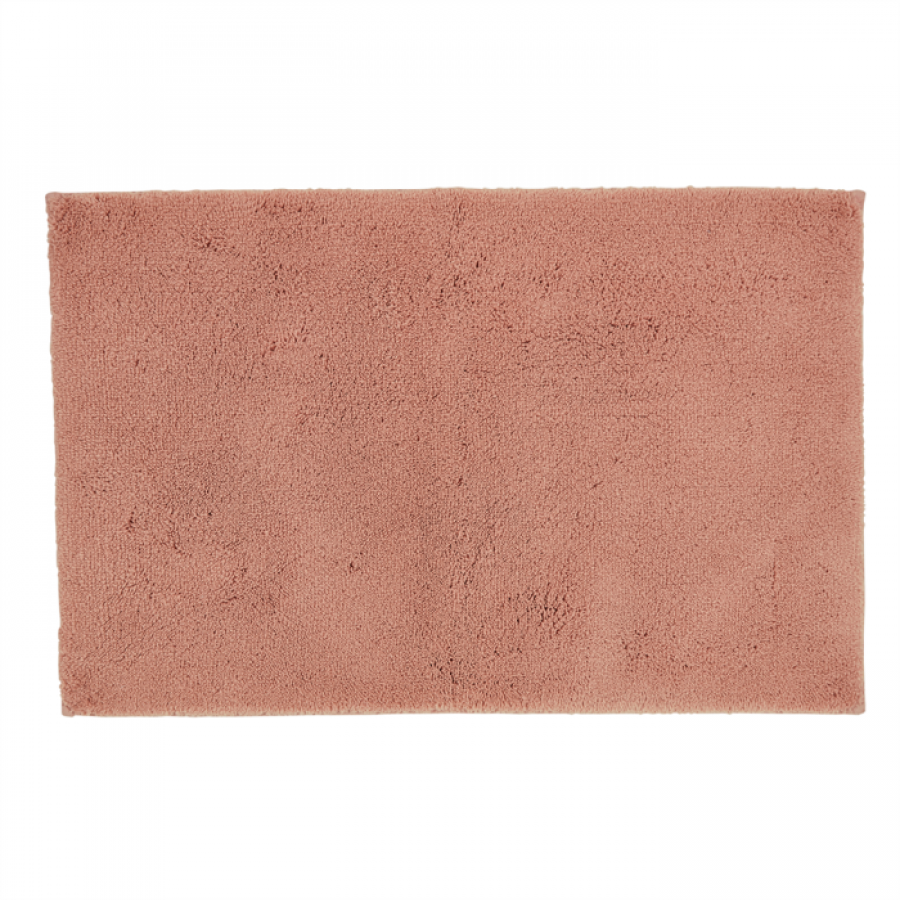 Christy Deep Pile bademåtte m/ antiskrid Peony 50x80cm