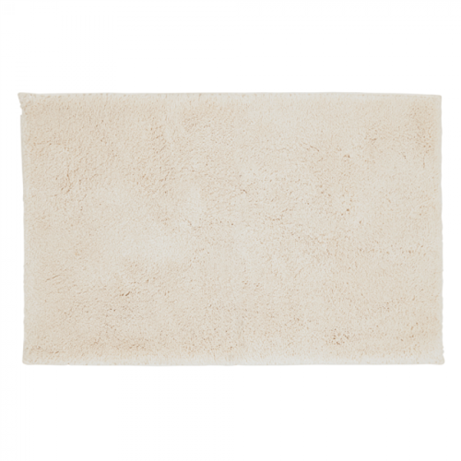Christy Deep Pile Bademåtte m/antiskrid Parchment, 50x80