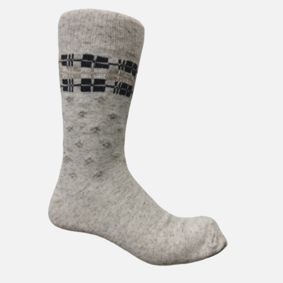 Uldsokker Varberg Beige Meleret str. 42/46