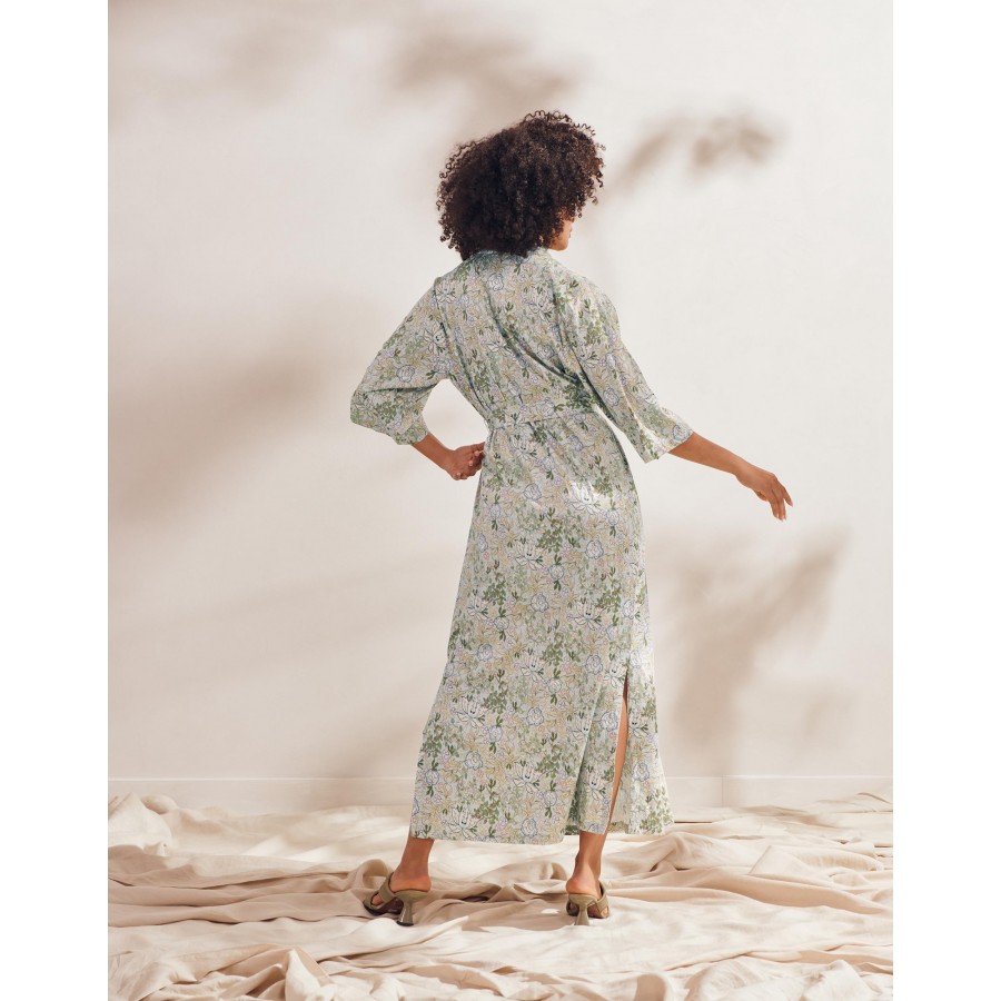 Jula Ophelia kimono Hazy Blue str. M