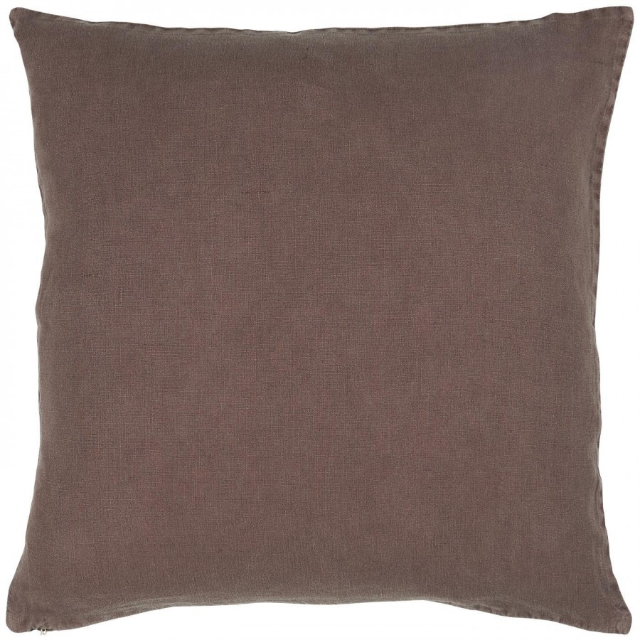 Pudebetræk Vasket Hør - Nutmeg 50x50 Cm
