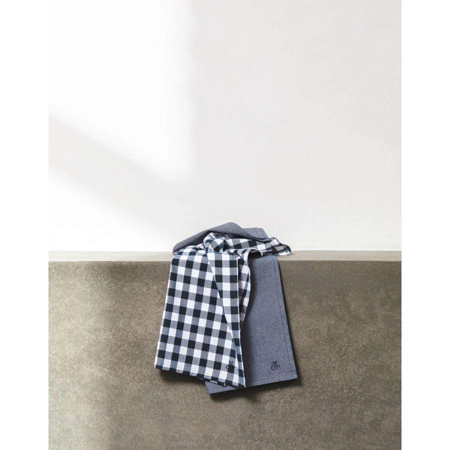 Viskestykker - Orebro Dark Blue 50x70 2 stk