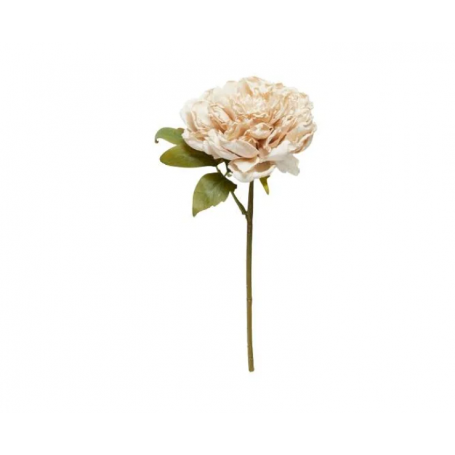 Pæon på stilk H30cm kunstig Lys Rosa