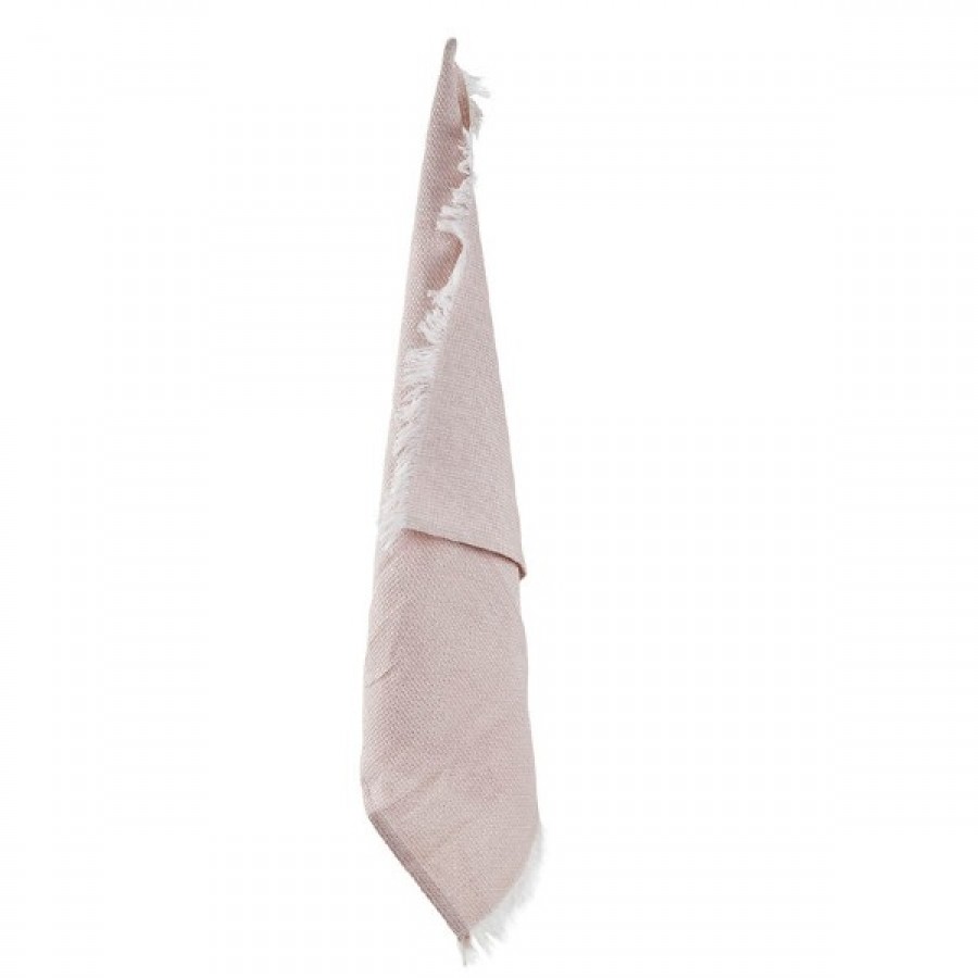 Bahne Two Tone Viskestykke 50x70-Rose-50x70