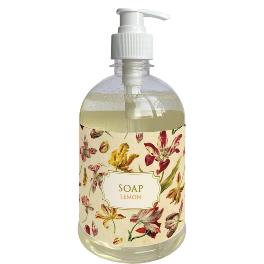 Håndsæbe m/pumpe Citron/Tulipan 500ml.