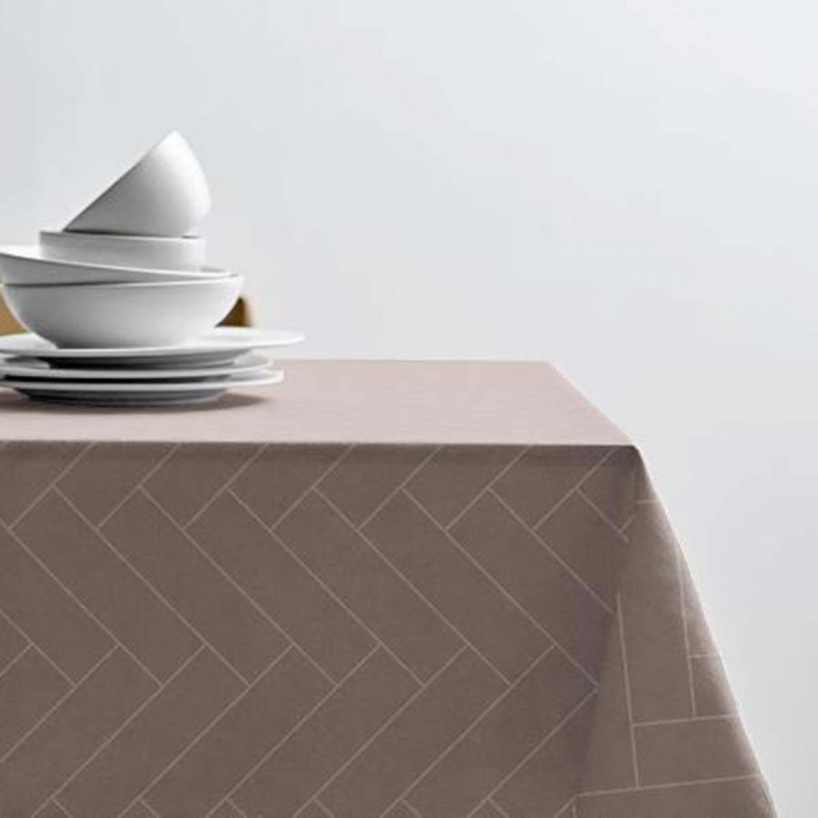 Akryldug - m anti Tiles Taupe