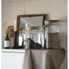 Opbevaringsglas M.Trælåg - H:18,5 Ø:16 cm