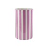 Bahne vase m/pink striber