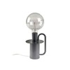 Bordlampe - Sort metal