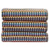 Carnaby Stripe Håndklæde Multi, 76x137
