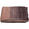 Savona Bomulds/fleeceplaid Gradient/Herringbone Terracotta/Blomme