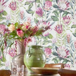 Sanderson King Protea Tapet 10,05 mtr pr. Rulle