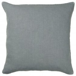 Pudebetræk Vasket Hør - Støvblå 50x50 Cm