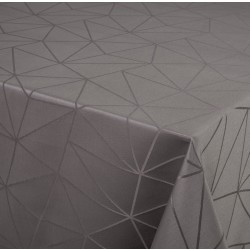 Engholm Tilde Damask Dug Grå-Grå-160x370